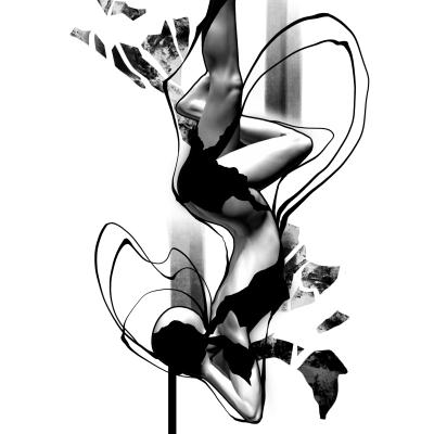 Abstrakt realistisches surrealistische Tattoo Idee, Wannado Tattoo melancholisch von Clemens Tattoo Ravensburg